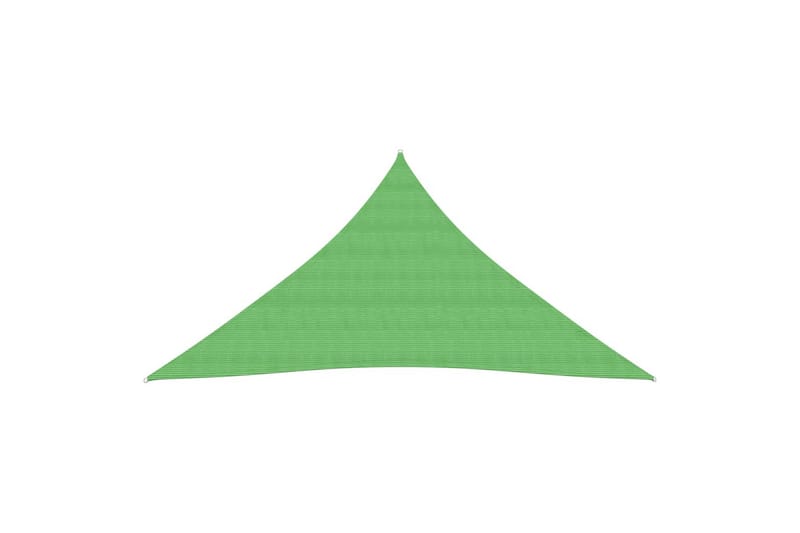 Aurinkopurje 160 g/m² vaaleanvihreä 4x5x5 m HDPE - Vihreä - Puutarhakalusteet - Aurinkosuoja - Aurinkopurje