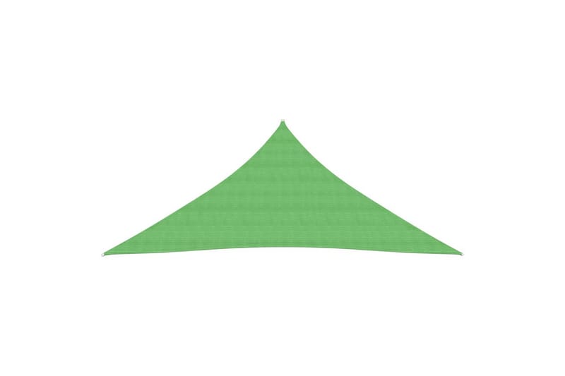 Aurinkopurje 160 g/m² vaaleanvihreä 5x5x5 m HDPE - Vihreä - Puutarhakalusteet - Aurinkosuoja - Aurinkopurje