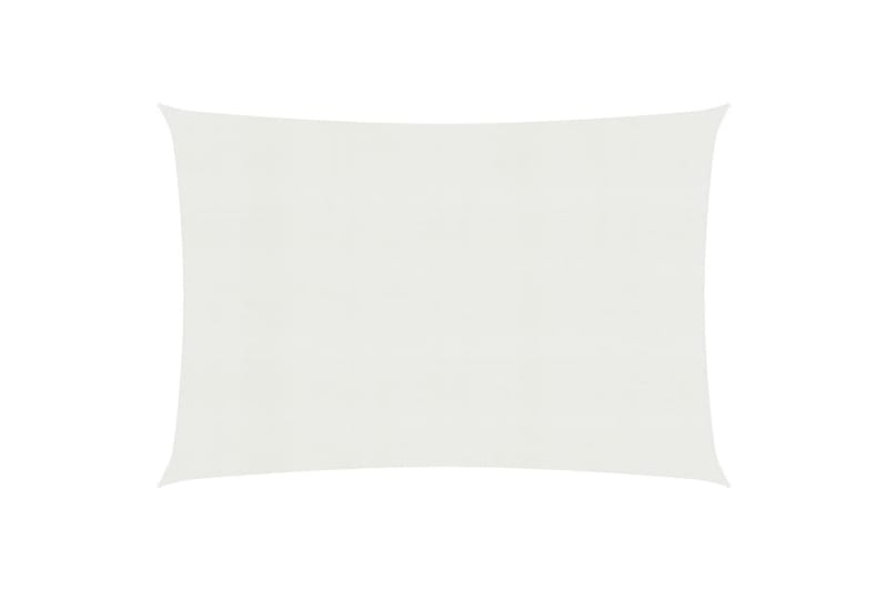 Aurinkopurje 160 g/m² valkoinen 2,5x4 m HDPE - Puutarhakalusteet - Aurinkosuoja - Aurinkopurje