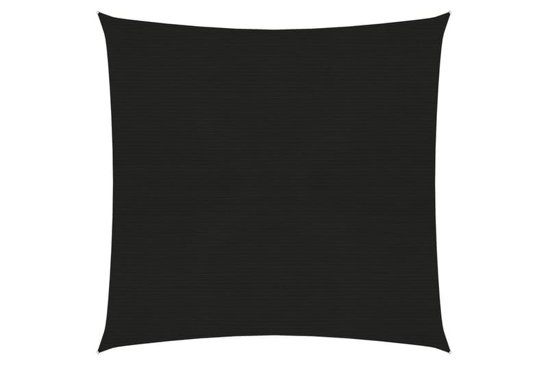 Aurinkopurje 160 g/mÂ² musta 2x2 m HDPE - Musta - Puutarhakalusteet - Aurinkosuoja - Aurinkopurje