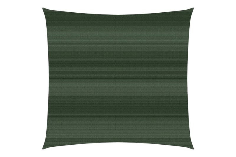 Aurinkopurje 160 g/mÂ² tummanvihreä 4,5x4,5 m HDPE - Vihreä - Puutarhakalusteet - Aurinkosuoja - Aurinkopurje