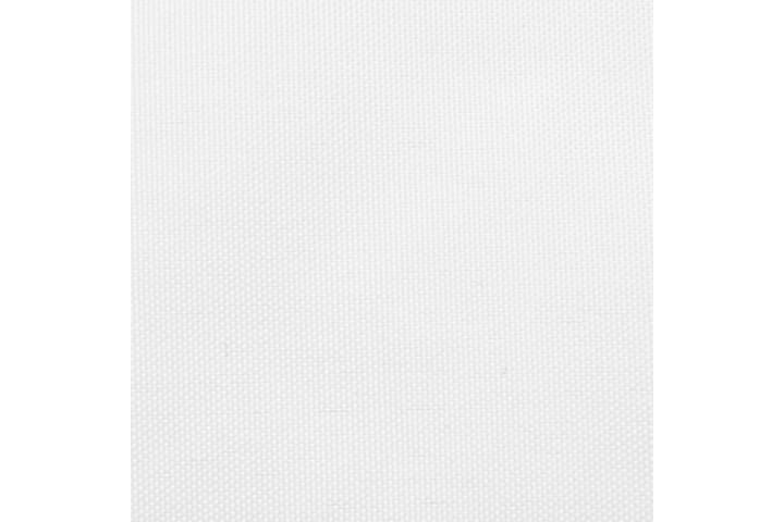 Aurinkopurje Oxford-kangas kolmio 3,5x3,5x4,9 m valkoinen - Valkoinen - Aurinkopurje