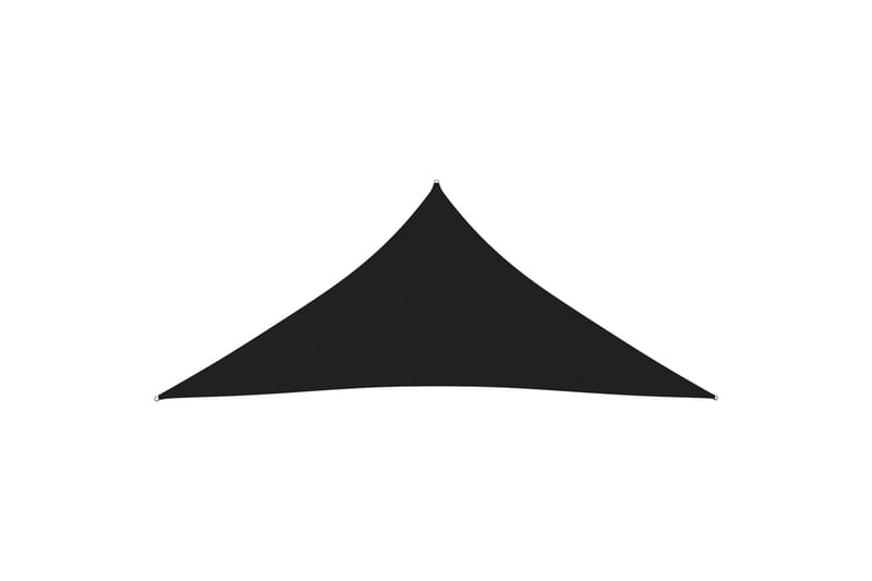 Aurinkopurje Oxford-kangas kolmio 3,6x3,6x3,6 m musta - Musta - Puutarhakalusteet - Aurinkosuoja - Aurinkopurje