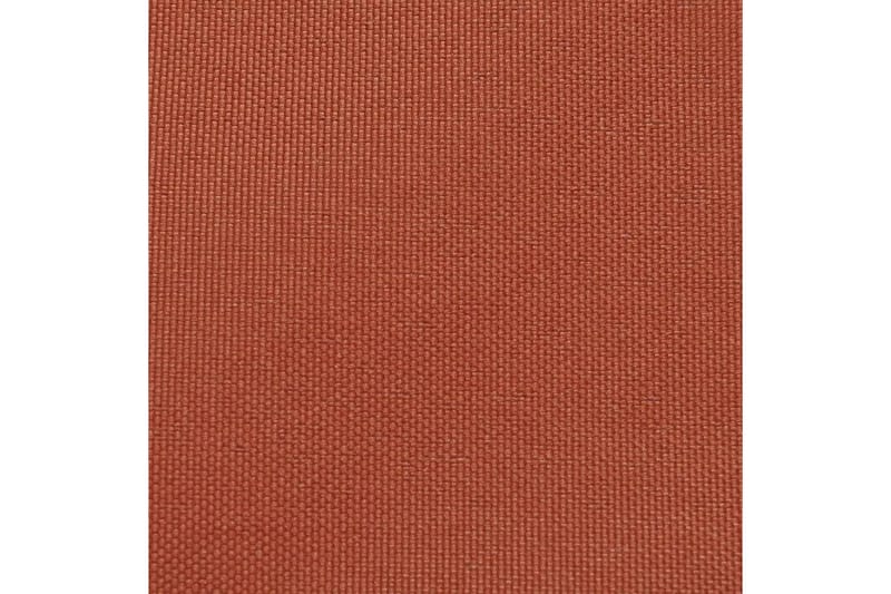 Aurinkopurje Oxford-kangas kolmio 3,6x3,6x3,6 m Terrakotta - Oranssi - Puutarhakalusteet - Aurinkosuoja - Aurinkopurje