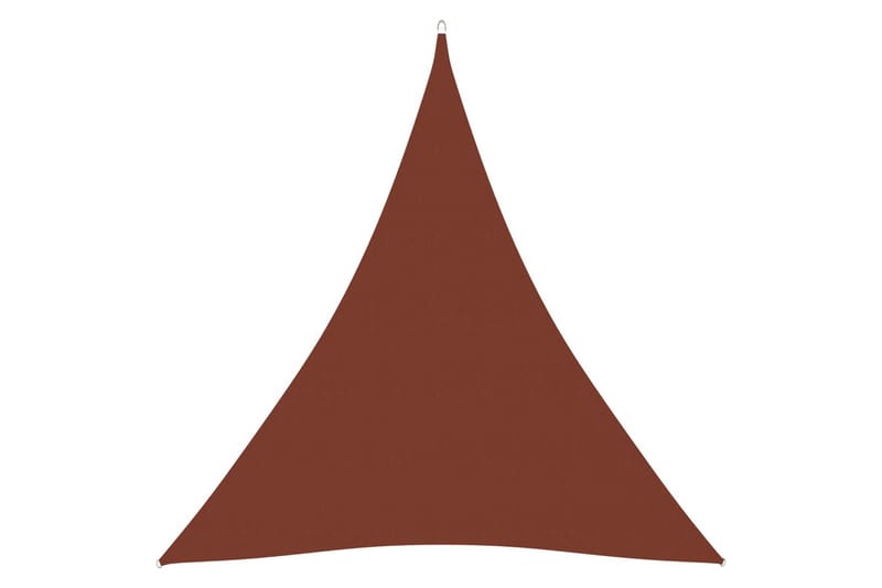 Aurinkopurje Oxford-kangas kolmio 4,5x4,5x4,5 m terrakotta - Puutarhakalusteet - Aurinkosuoja - Aurinkopurje
