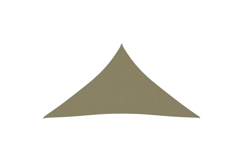Aurinkopurje Oxford-kangas kolmio 4x5x5 m beige - Puutarhakalusteet - Aurinkosuoja - Aurinkopurje