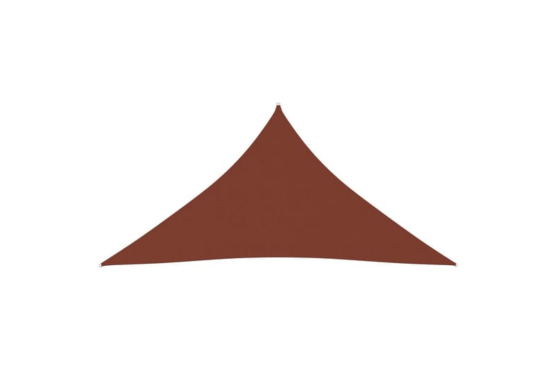Aurinkopurje Oxford-kangas kolmio 4x5x5 m terrakotta - Puutarhakalusteet - Aurinkosuoja - Aurinkopurje