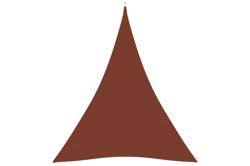 Aurinkopurje Oxford-kangas kolmio 4x5x5 m terrakotta - Puutarhakalusteet - Aurinkosuoja - Aurinkopurje