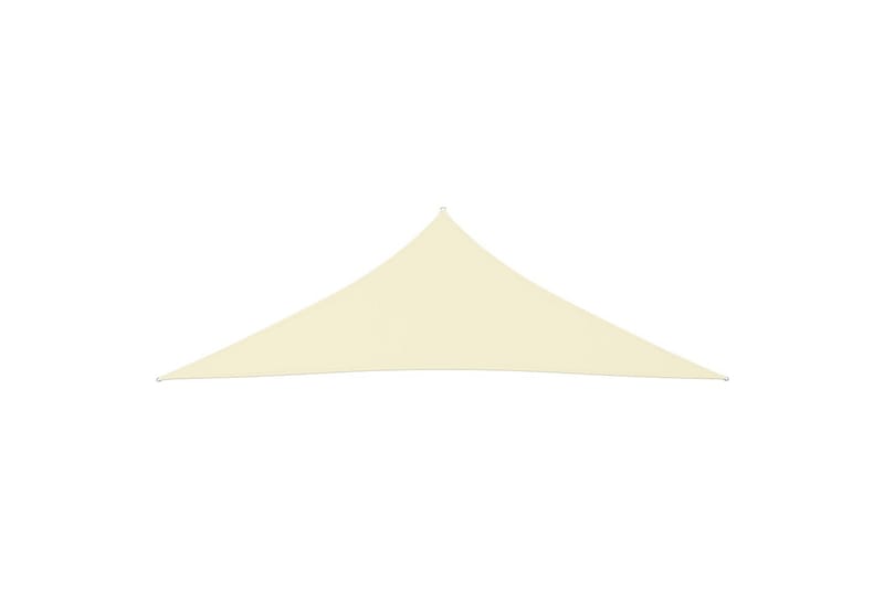 Aurinkopurje Oxford-kangas kolmio 5x5x6 m kerma - Puutarhakalusteet - Aurinkosuoja - Aurinkopurje