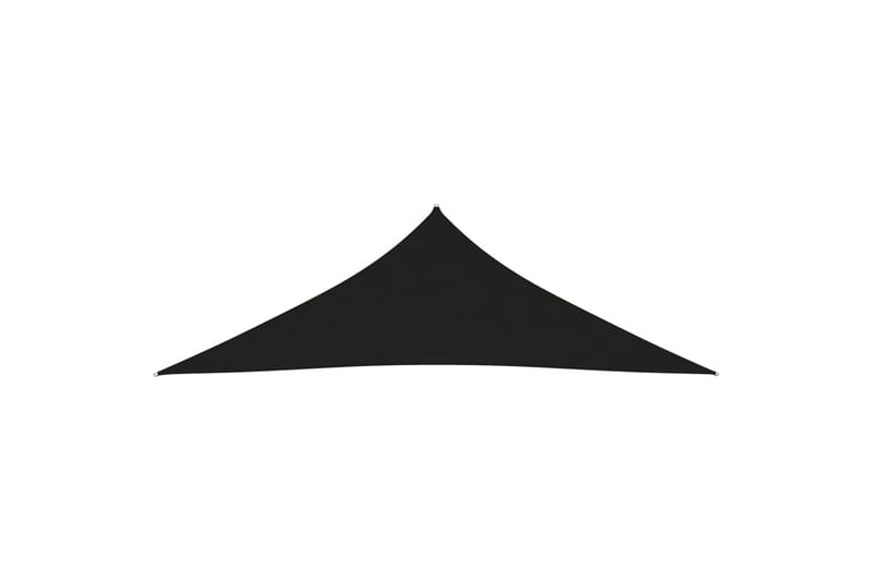 Aurinkopurje Oxford-kangas kolmio 5x5x6 m musta - Musta - Puutarhakalusteet - Aurinkosuoja - Aurinkopurje