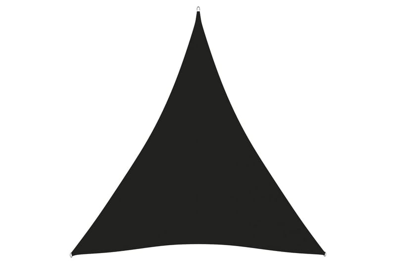 Aurinkopurje Oxford-kangas kolmio 5x6x6 m musta - Musta - Puutarhakalusteet - Aurinkosuoja - Aurinkopurje