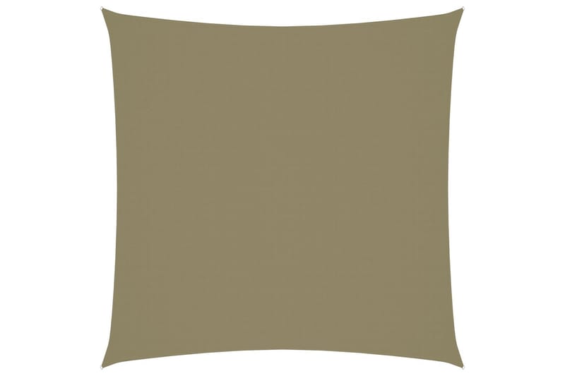 Aurinkopurje Oxford-kangas neliö 4,5x4,5 m beige - Beige - Aurinkopurje