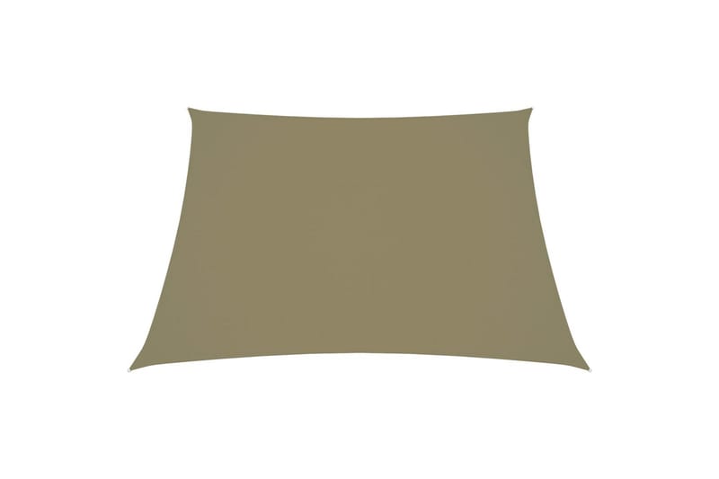 Aurinkopurje Oxford-kangas neliönmuotoinen 6x6 m beige - Puutarhakalusteet - Aurinkosuoja - Aurinkopurje