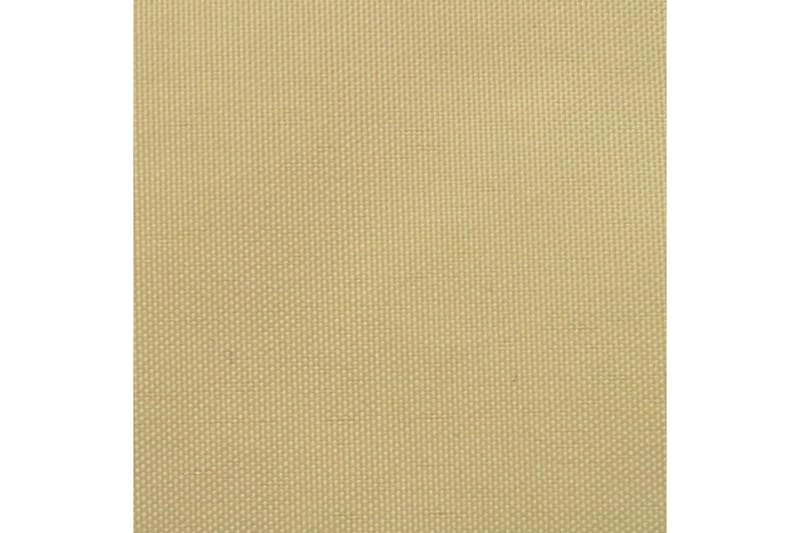 Aurinkopurje Oxford-kangas suorakaide 4x6 m Beige - Beige - Puutarhakalusteet - Aurinkosuoja - Aurinkopurje
