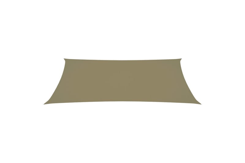 Aurinkopurje Oxford-kangas suorakaide 5x8 m beige - Puutarhakalusteet - Aurinkosuoja - Aurinkopurje