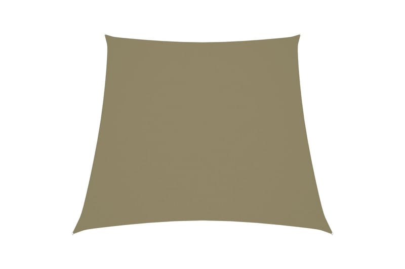 Aurinkopurje Oxford-kangas puolisuunnikas 3/4x2 m beige - Puutarhakalusteet - Aurinkosuoja - Aurinkopurje