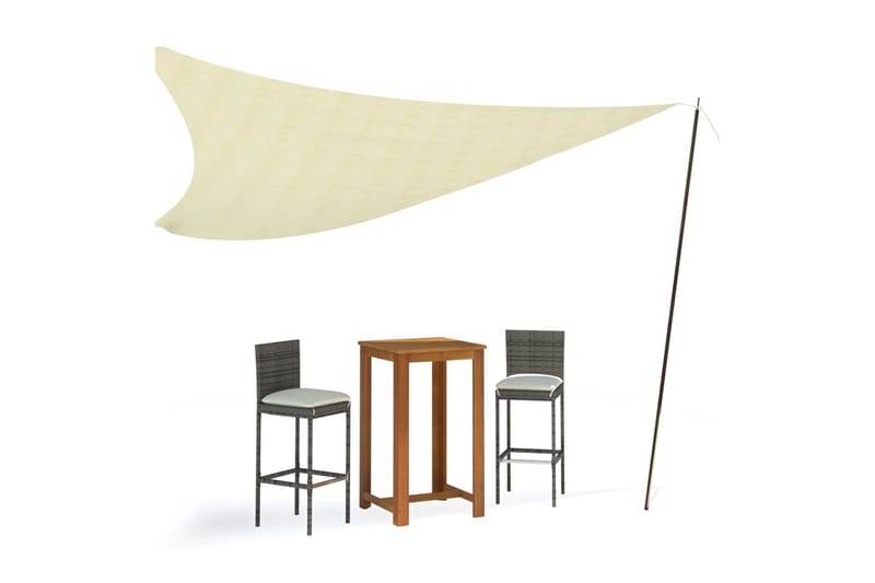 Aurinkopurjeen tanko 250 cm galvanoitu teräs - Puutarhakalusteet - Aurinkosuoja - Aurinkopurje
