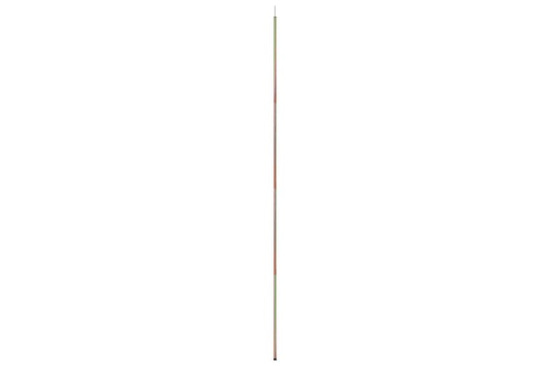 Aurinkopurjeen tanko 250 cm galvanoitu teräs - Puutarhakalusteet - Aurinkosuoja - Aurinkopurje