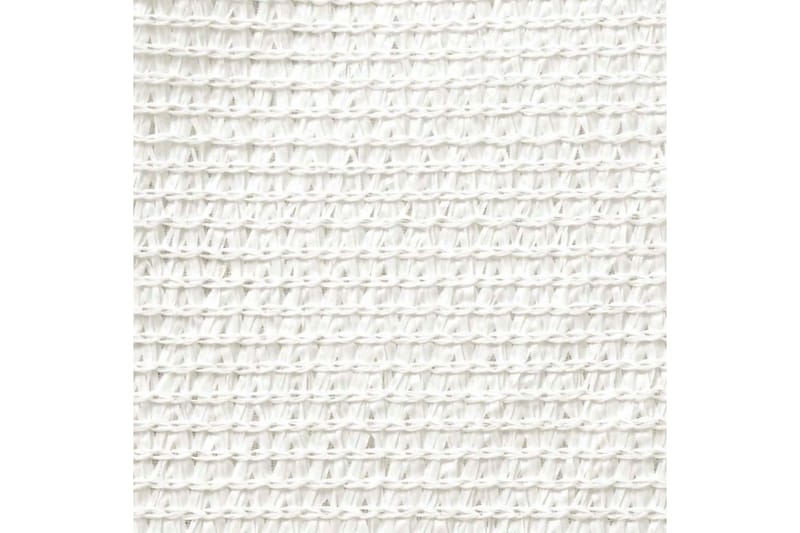 Aurinkovarjopurje HDPE suorakaide 2x4 m valkoinen - Valkoinen - Puutarhakalusteet - Aurinkosuoja - Aurinkopurje
