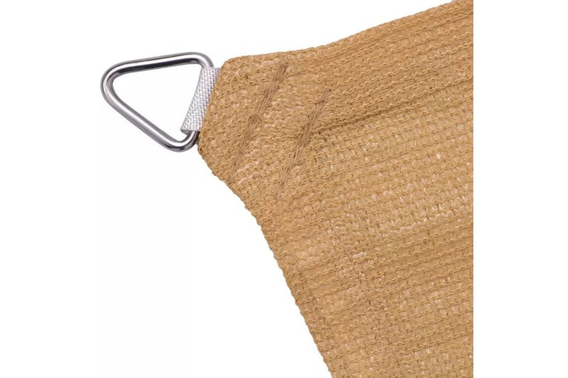 Päivänvarjo Purje HDPE Suorakulmainen 2x4 m Beige - Beige - Puutarhakalusteet - Aurinkosuoja - Aurinkopurje