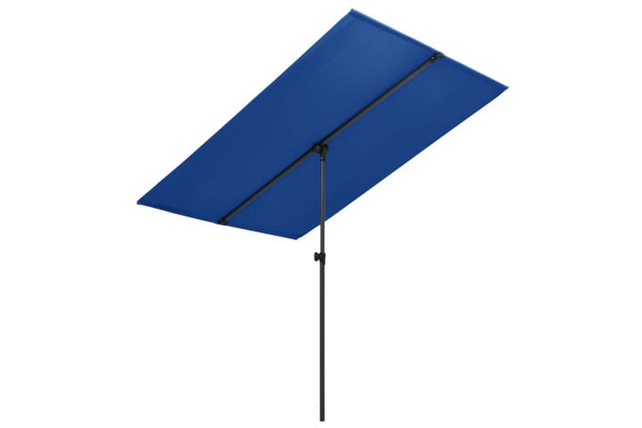 Aurinkovarjo alumiinitanko 180x130 cm taivaansininen - Sininen - Aurinkovarjo