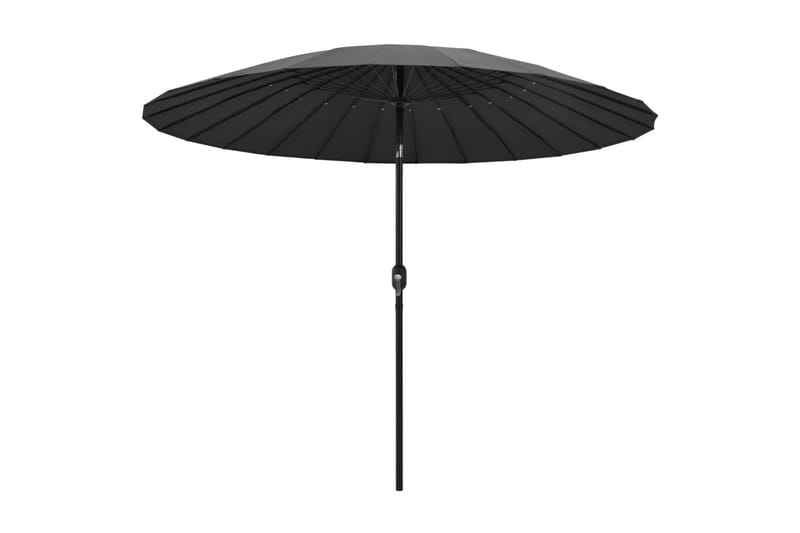 Aurinkovarjo alumiinitanko 270 cm antrasiitti - Antrasiitti - Puutarhakalusteet - Aurinkosuoja - Aurinkovarjo