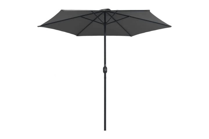 Aurinkovarjo alumiinitanko 270x246 cm antrasiitti - Antrasiitti - Aurinkovarjo