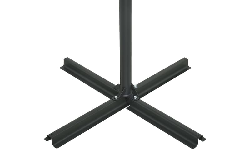 Aurinkovarjo alumiinitanko 460x270 cm sininen - Sininen - Puutarhakalusteet - Aurinkosuoja - Aurinkovarjo