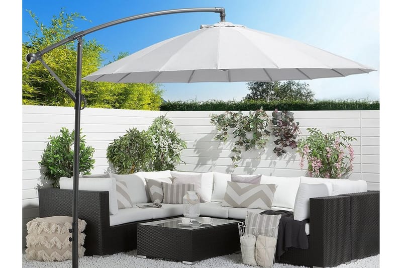 Aurinkovarjo Calabria II 235 cm - Puutarhakalusteet - Aurinkosuoja - Aurinkovarjo