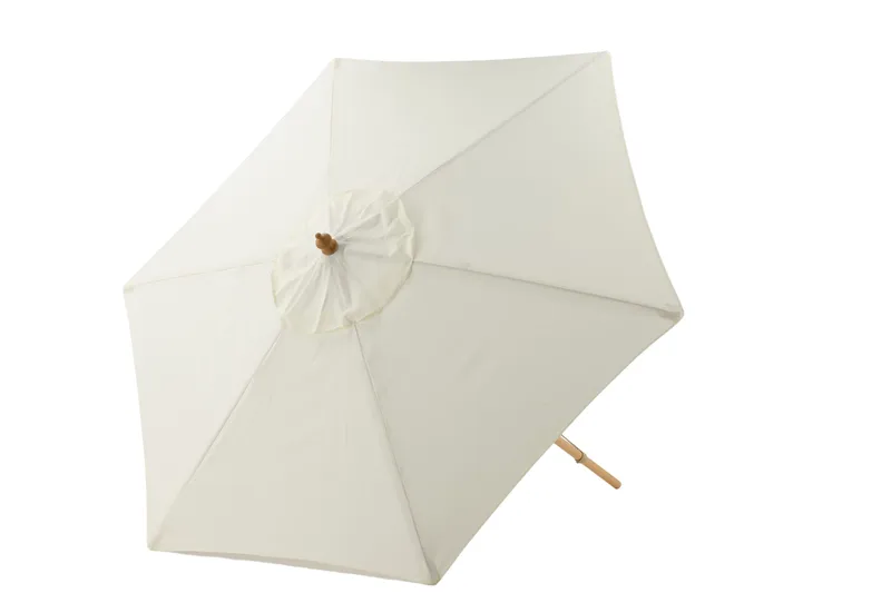 Aurinkovarjo Corypho 250 cm - Valkoinen - Puutarhakalusteet - Aurinkosuoja - Aurinkovarjo