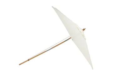 Aurinkovarjo Corypho 250 cm - Valkoinen - Puutarhakalusteet - Aurinkosuoja - Aurinkovarjo - Riippuva aurinkovarjo