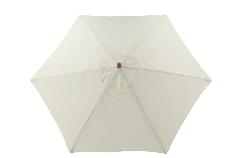 Aurinkovarjo Corypho 250 cm - Valkoinen - Puutarhakalusteet - Aurinkosuoja - Aurinkovarjo