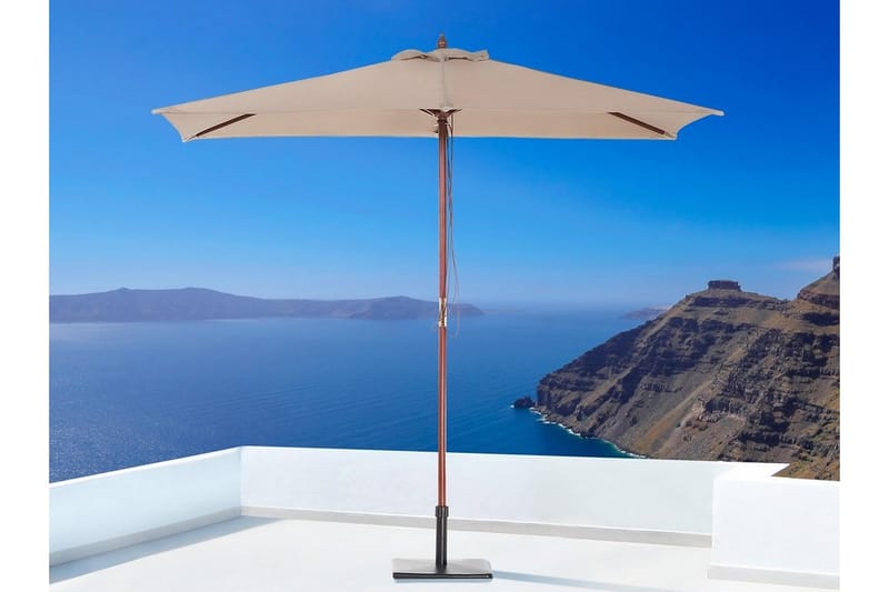 Aurinkovarjo Flamenco 244 cm - Puutarhakalusteet - Aurinkosuoja - Aurinkovarjo