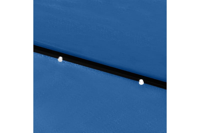 Aurinkovarjo LED-valot ja terästanko 2x3 m taivaansininen - Puutarhakalusteet - Aurinkosuoja - Aurinkovarjo