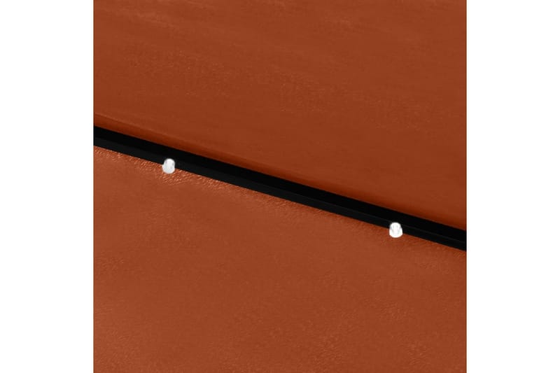 Aurinkovarjo LED-valot ja terästanko 2x3 m terrakotta - Puutarhakalusteet - Aurinkosuoja - Aurinkovarjo