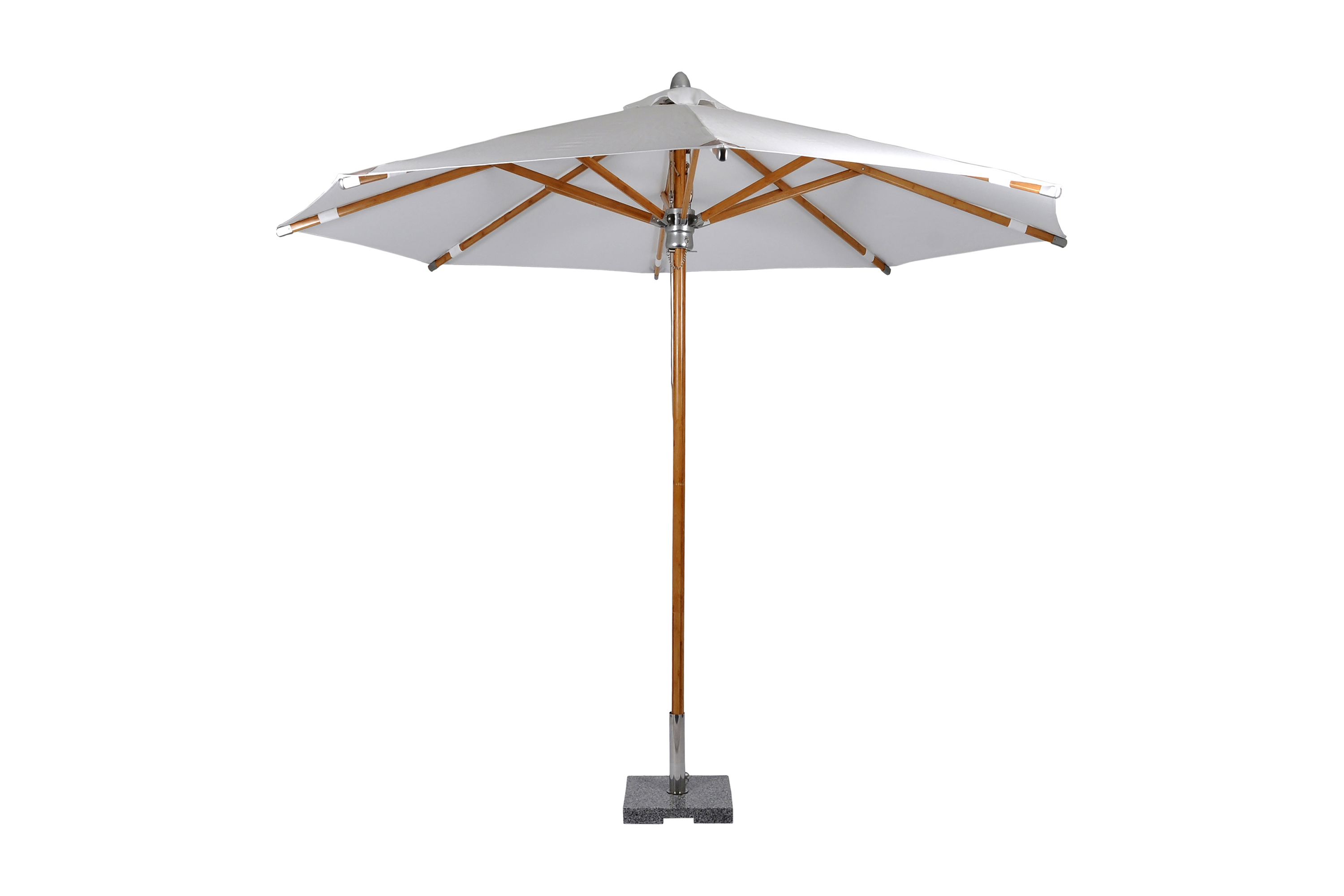 Fritab Aurinkovarjo Lyon 300 cm Olefin Luonnonvalkoinen - Fritab