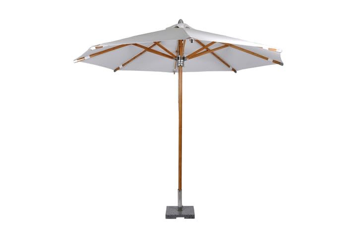 Aurinkovarjo Lyon 300 cm Olefin Luonnonvalkoinen - Fritab - Aurinkovarjo