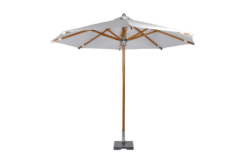 Aurinkovarjo Lyon 300 cm Olefin Luonnonvalkoinen, Fritab