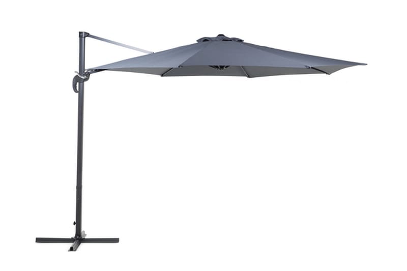 Aurinkovarjo Savona 241 cm - Harmaa - Puutarhakalusteet - Aurinkosuoja - Aurinkovarjo