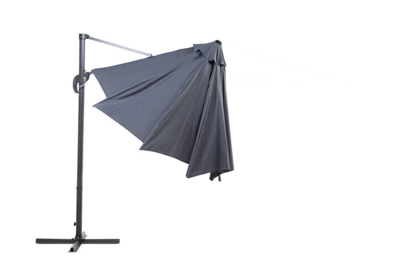 Aurinkovarjo Savona 241 cm - Harmaa - Puutarhakalusteet - Aurinkosuoja - Aurinkovarjo