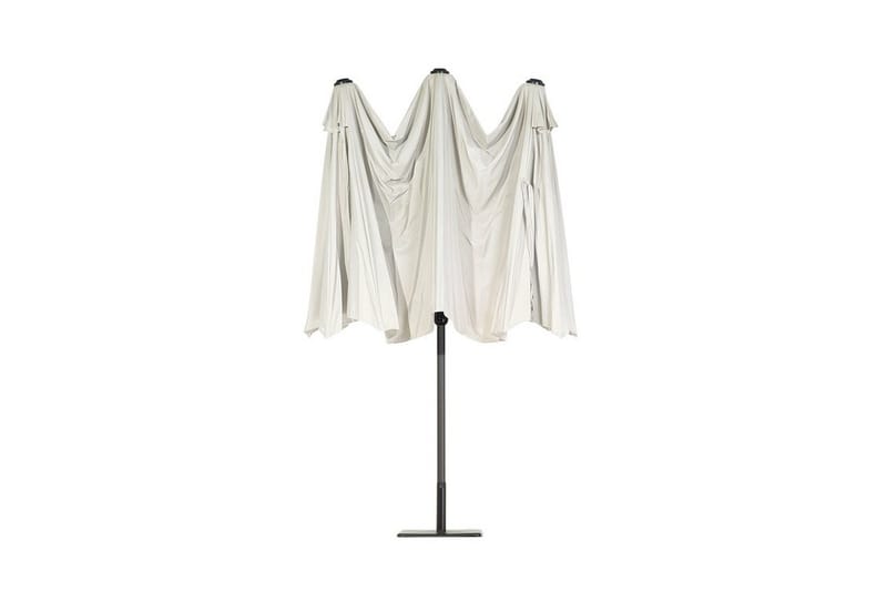 Aurinkovarjo Sibilla 247 cm - Beige - Puutarhakalusteet - Aurinkosuoja - Aurinkovarjo - Parvekevarjo