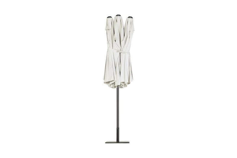 Aurinkovarjo Sibilla 247 cm - Beige - Puutarhakalusteet - Aurinkosuoja - Aurinkovarjo - Parvekevarjo