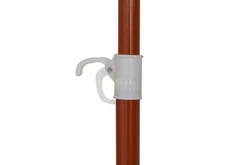 Aurinkovarjo terästanko 180 cm hiekka - Puutarhakalusteet - Aurinkosuoja - Aurinkovarjo