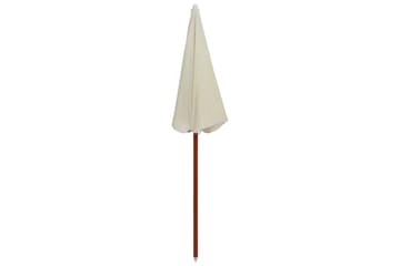 Aurinkovarjo terästanko 180 cm hiekka - Puutarhakalusteet - Aurinkosuoja - Aurinkovarjo