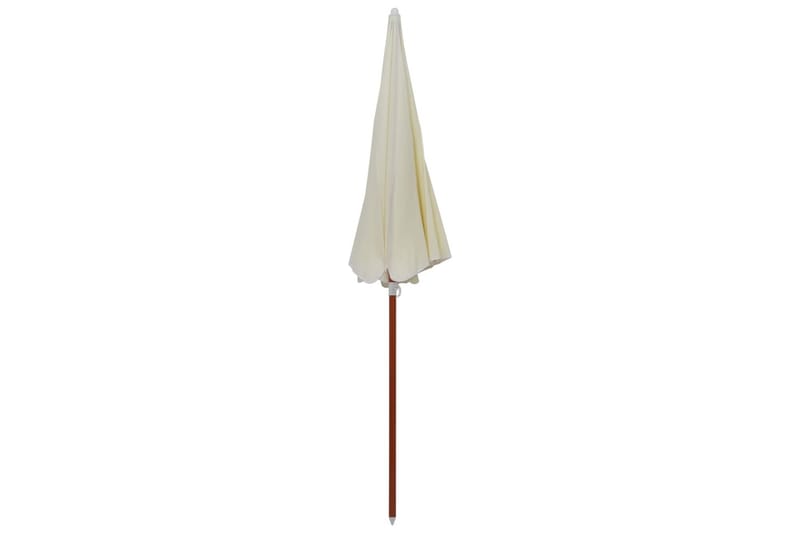 Aurinkovarjo terästanko 240 cm hiekka - Puutarhakalusteet - Aurinkosuoja - Aurinkovarjo