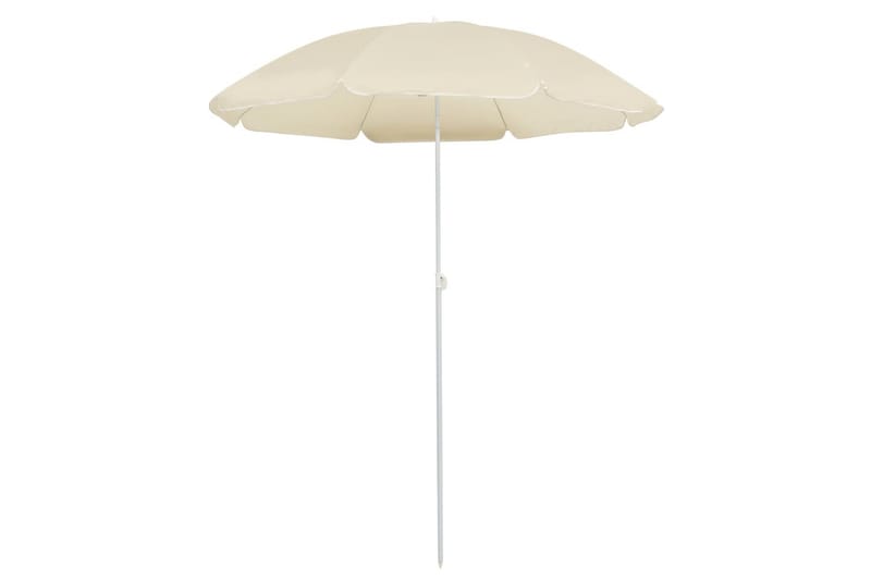 Aurinkovarjo terästanko hiekka 180 cm - Puutarhakalusteet - Aurinkosuoja - Aurinkovarjo