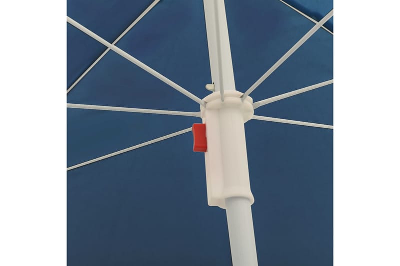 Aurinkovarjo terästanko sininen 180 cm - Puutarhakalusteet - Aurinkosuoja - Aurinkovarjo