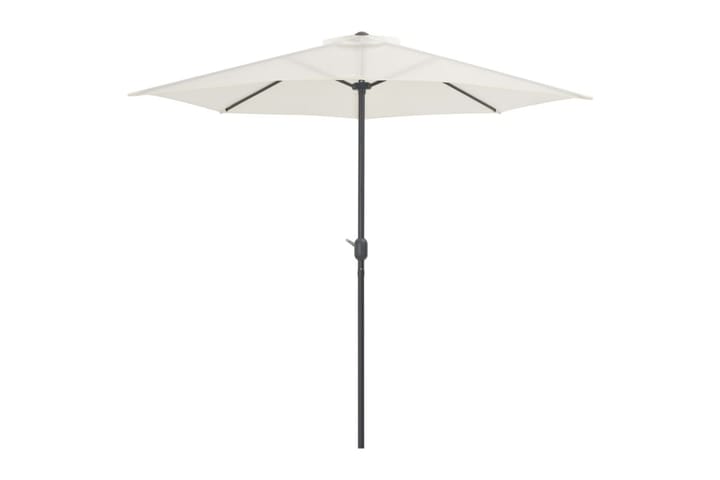 Aurinkovarjo ulkotiloihin alumiinitanko 270x135 cm hiekka - Beige - Parvekevarjo