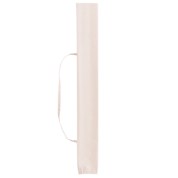 Aurinkovarjo ulos 232 cm Sestriere - beige/valkoinen/ruskea - Puutarhakalusteet - Aurinkosuoja - Aurinkovarjo - Parvekevarjo