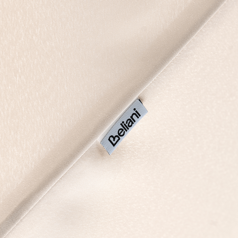 Aurinkovarjo ulos 258 cm Murasa - beige/ruskea - Puutarhakalusteet - Aurinkosuoja - Aurinkovarjo - Parvekevarjo